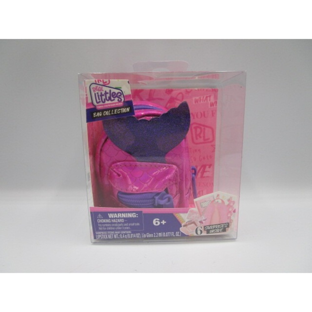 Real Littles Mermaid Pink Purple Mini Bag Collection 6 Surprises Inside